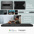 Spigen Thin Fit, black - Google Pixel 7 Pro