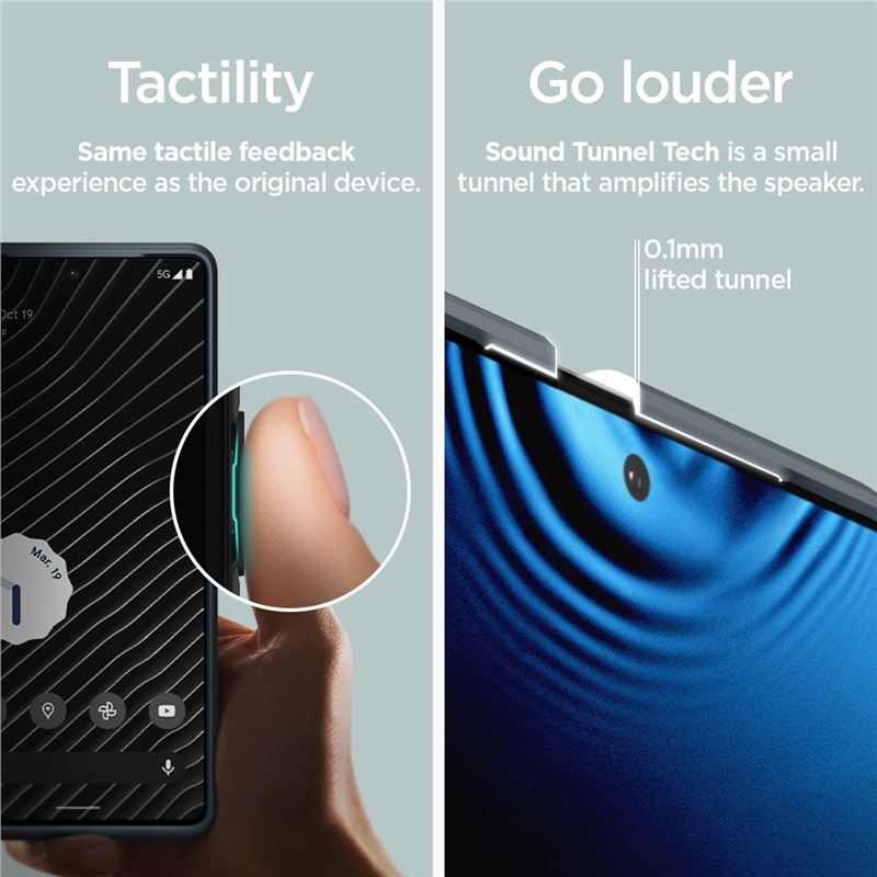 Spigen Thin Fit, metal slate - Google Pixel 7 Pro