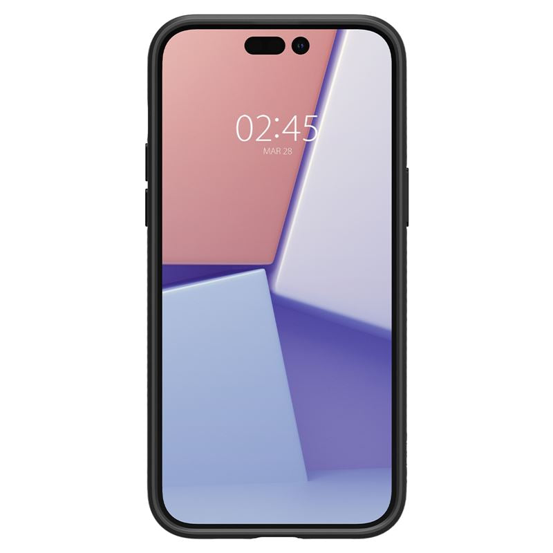 Spigen Liquid Air, matte black - iPhone 14 Pro Max