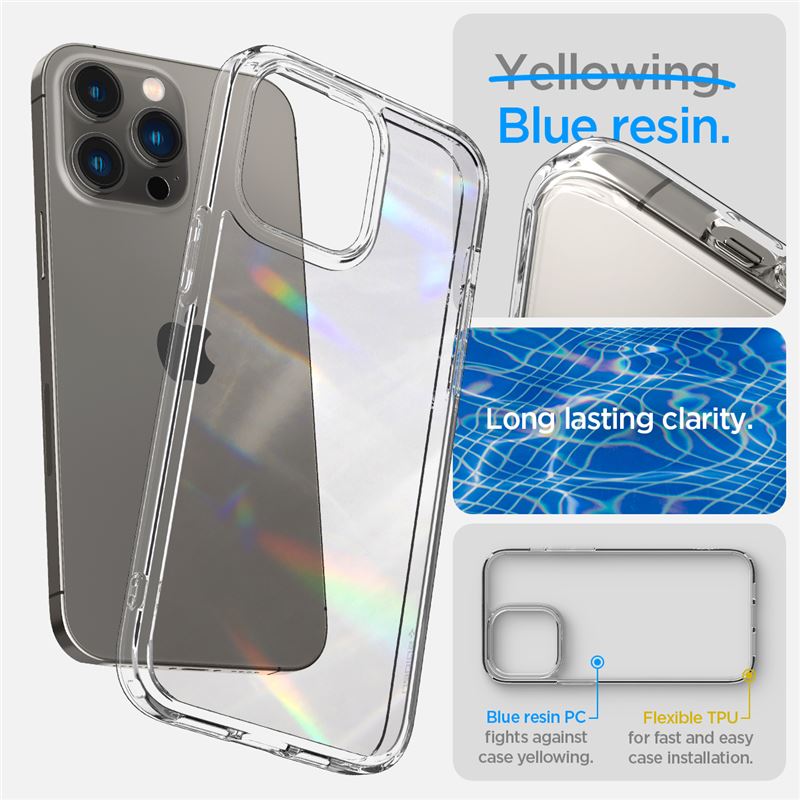Spigen Ultra Hybrid, crystal clear - iPhone 14 Pro Max