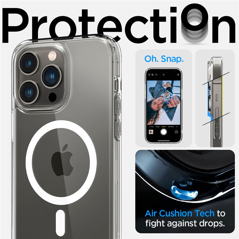 Spigen Ultra Hybrid MagSafe, white - iPhone 14 Pro Max