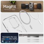 Spigen Ultra Hybrid MagSafe, white - iPhone 14 Pro Max