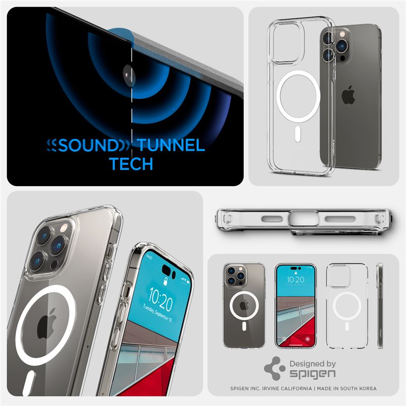Spigen Ultra Hybrid MagSafe, white - iPhone 14 Pro Max