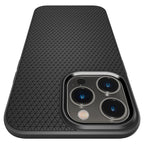 Spigen Liquid Air, matte black - iPhone 14 Pro