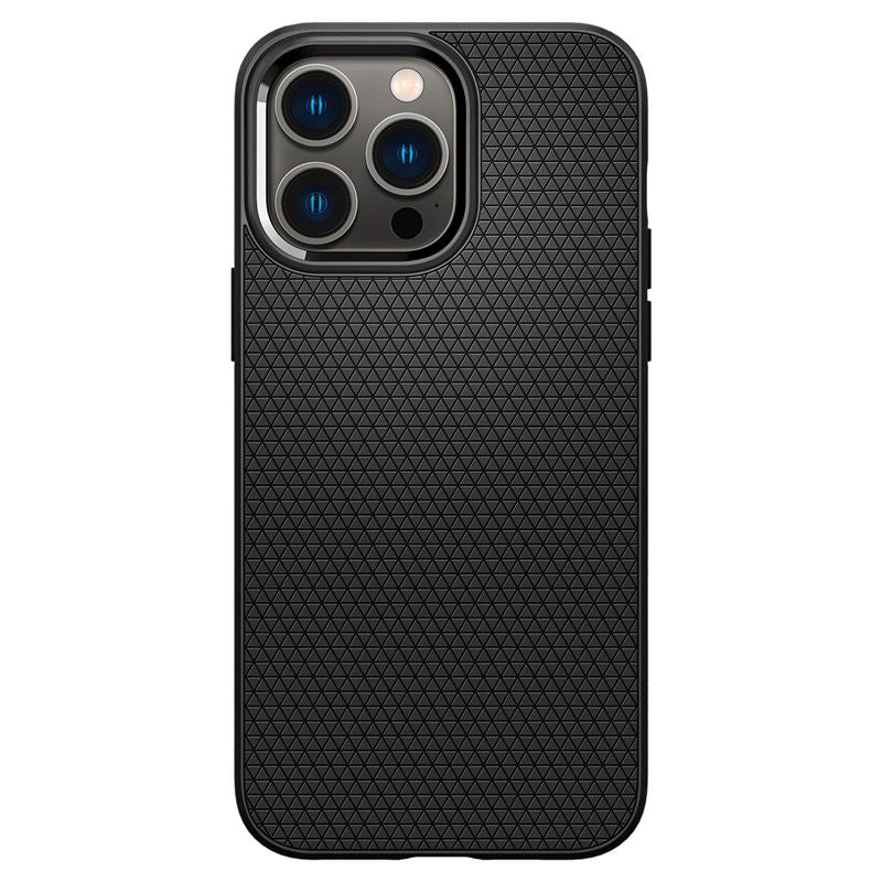 Spigen Liquid Air, matte black - iPhone 14 Pro