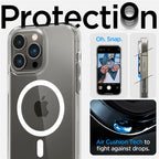 Spigen Ultra Hybrid MagSafe, biely - iPhone 14 Pro
