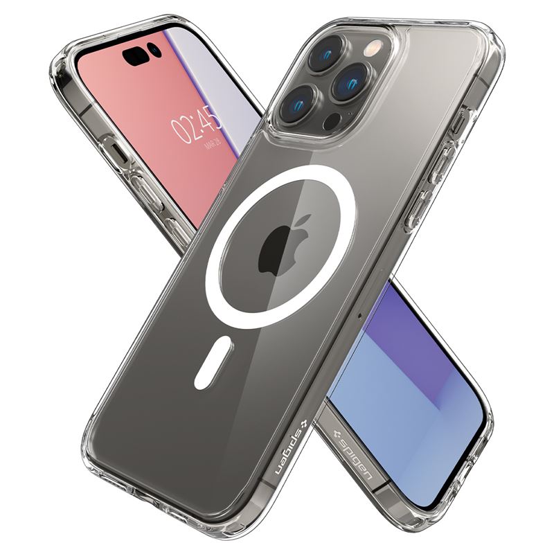 Spigen Ultra Hybrid MagSafe, biely - iPhone 14 Pro