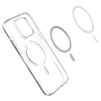 Spigen Ultra Hybrid MagSafe, biely - iPhone 14 Pro