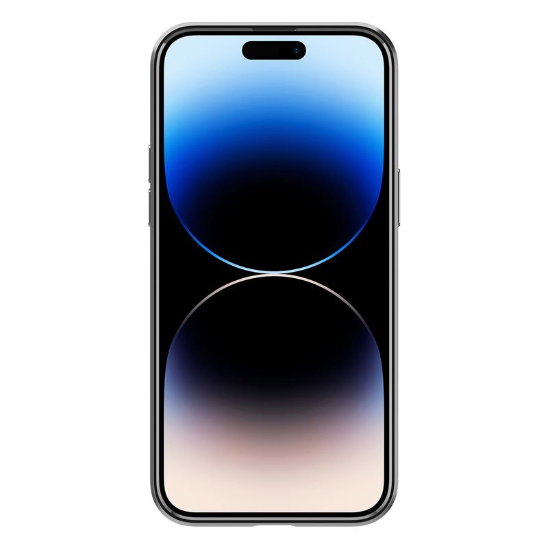 Spigen Optik Crystal, chrome gray - iPhone 14 Pro