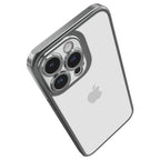 Spigen Optik Crystal, chrome gray - iPhone 14 Pro