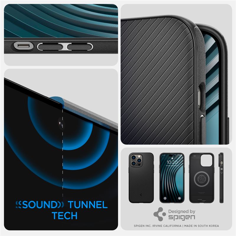 Spigen Mag Armor MagSafe, matte black - iPhone 14 Pro