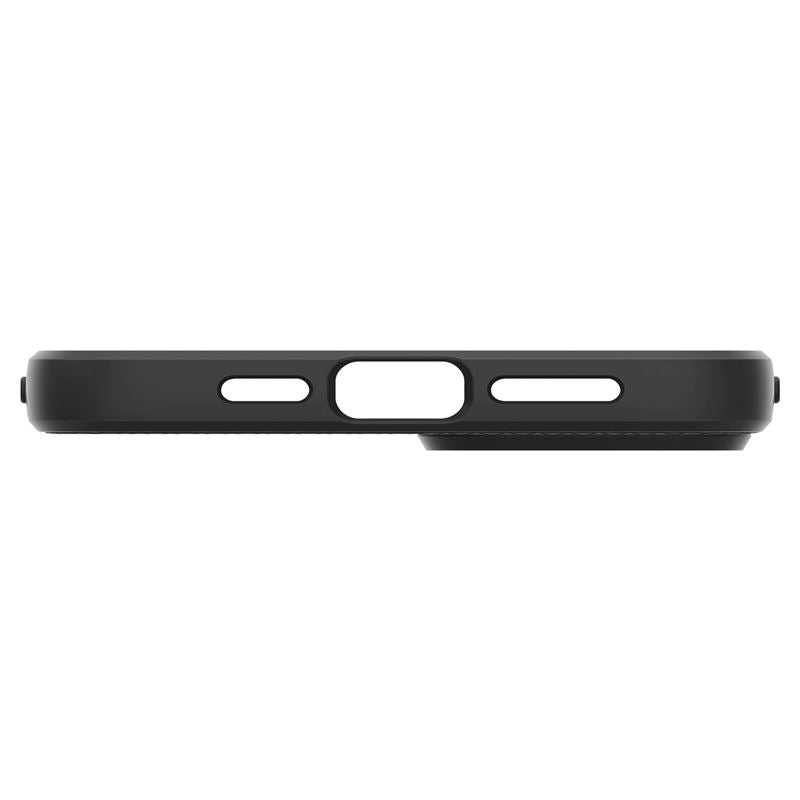 Spigen Liquid Air, matte black - iPhone 14