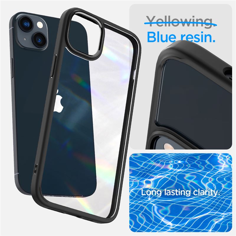 Spigen Ultra Hybrid, matte black - iPhone 14