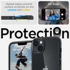 Spigen Ultra Hybrid, matte black - iPhone 14