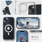 Spigen Ultra Hybrid MagSafe, white - iPhone 14