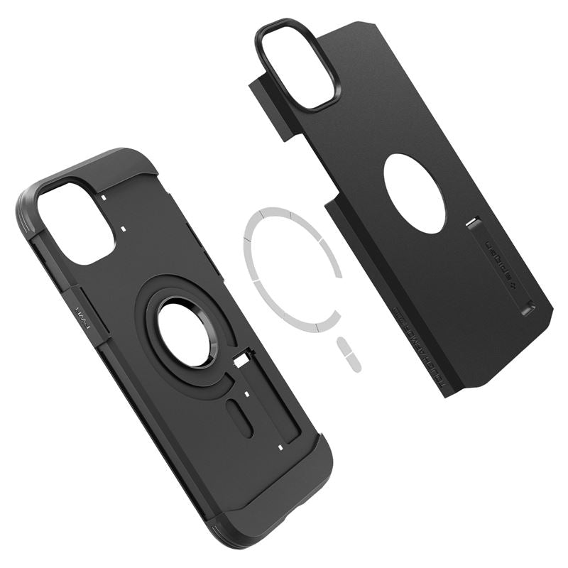 Spigen Tough Armor MagSafe, black - iPhone 14