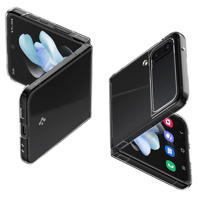 Spigen AirSkin, crystal clear - Samsung Galaxy Z Flip4