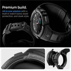 Spigen Rugged Armor Pro, black - Samsung Galaxy Watch5 Pro 45mm