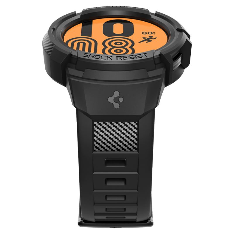 Spigen Rugged Armor Pro, black - Samsung Galaxy Watch5 Pro 45mm