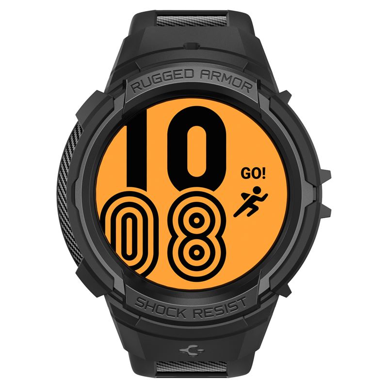Spigen Rugged Armor Pro, black - Samsung Galaxy Watch5 Pro 45mm