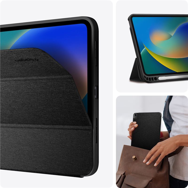 Spigen Urban Fit, black - iPad 10.9" (2022) 11" (2025)