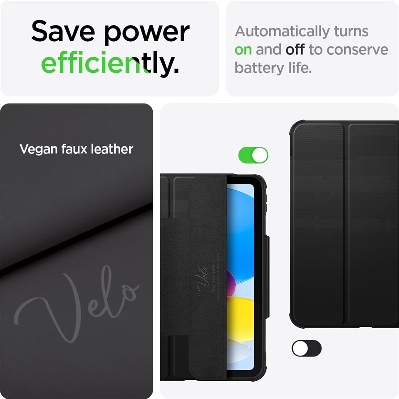 Spigen Rugged Armor Pro, black - iPad 10.9" (2022) 11"(2025)