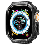 Spigen Rugged Armor, black - Apple Watch Ultra 4/3/2/1 49mm