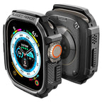 Spigen Rugged Armor, black - Apple Watch Ultra 4/3/2/1 49mm