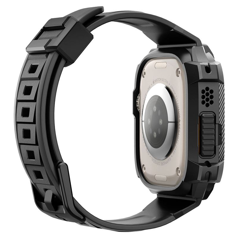 Spigen Rugged Armor Pro, black - Apple Watch Ultra 4/3/2/1 49mm