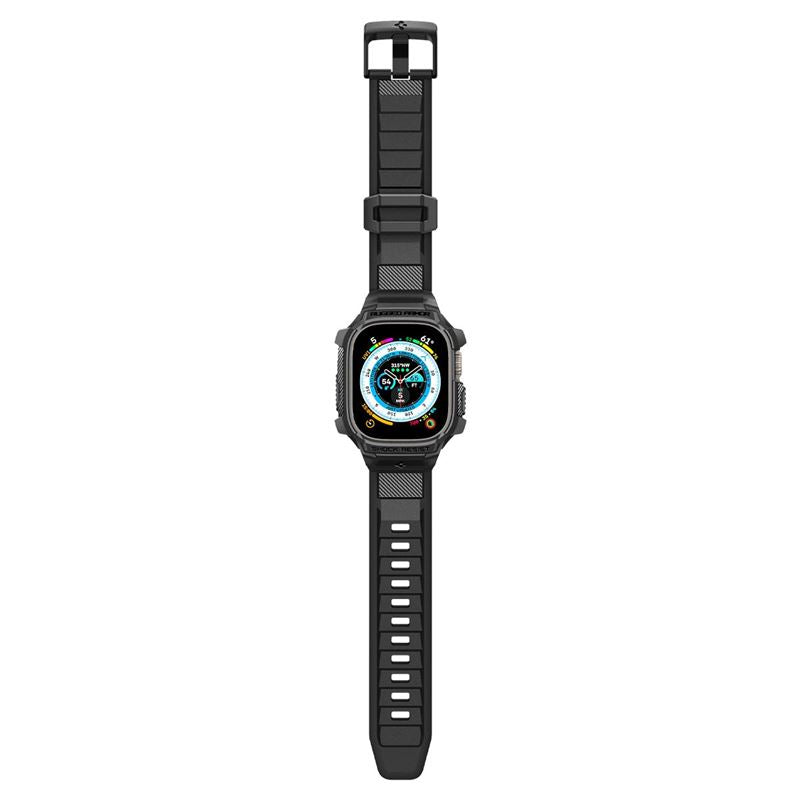 Spigen Rugged Armor Pro, black - Apple Watch Ultra 4/3/2/1 49mm