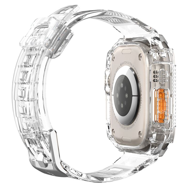 Spigen Rugged Armor Pro, crystal clear - Apple Watch Ultra 4/3/2/1 49mm