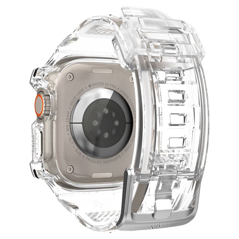 Spigen Rugged Armor Pro, crystal clear - Apple Watch Ultra 4/3/2/1 49mm
