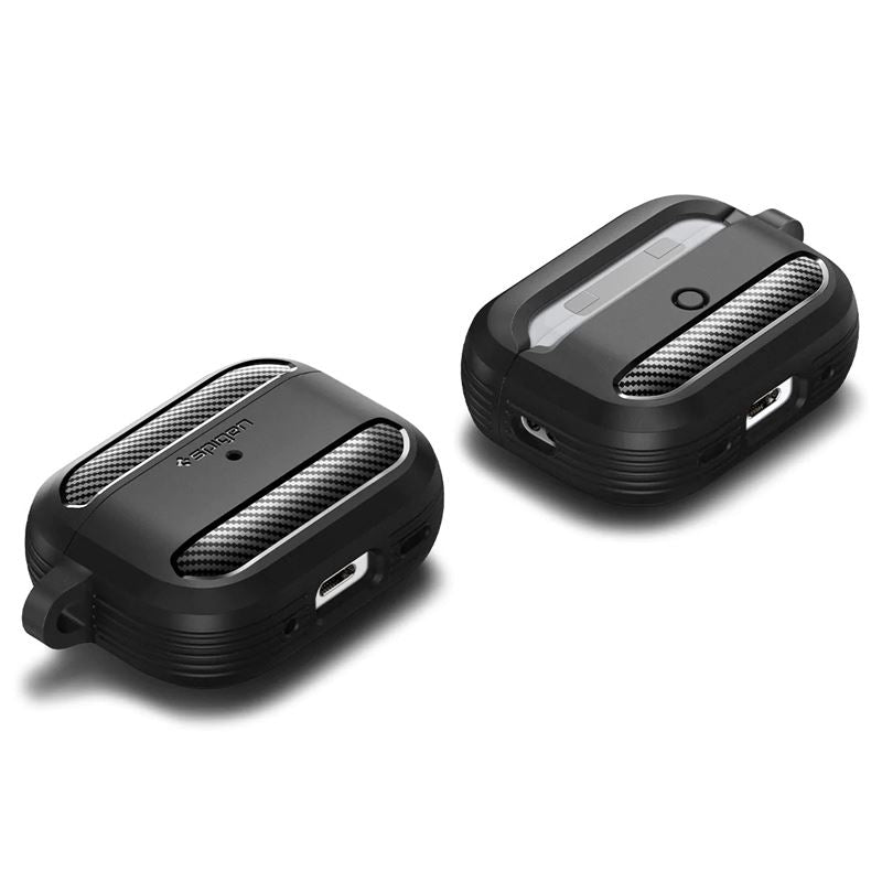 Spigen Rugged Armor, black - AirPods Pro 2