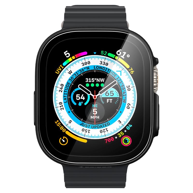Spigen Thin Fit 360, čierna - Apple Watch Ultra 3/2/1