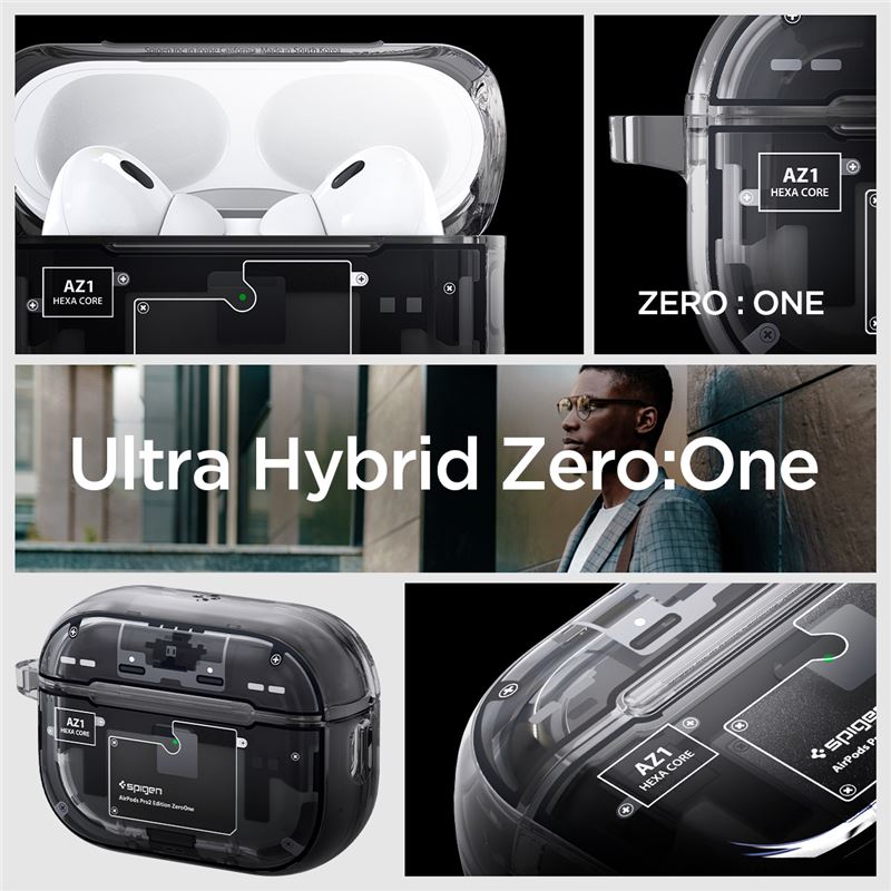 Spigen Ultra Hybrid, zero one - Apple AirPods Pro 2