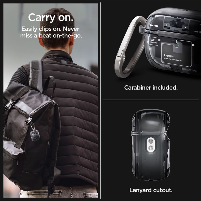 Spigen Ultra Hybrid, zero one - Apple AirPods Pro 2