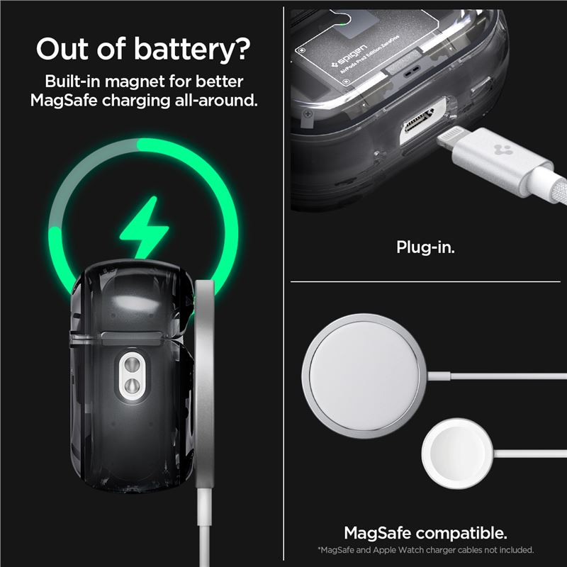 Spigen Ultra Hybrid, zero one - Apple AirPods Pro 2