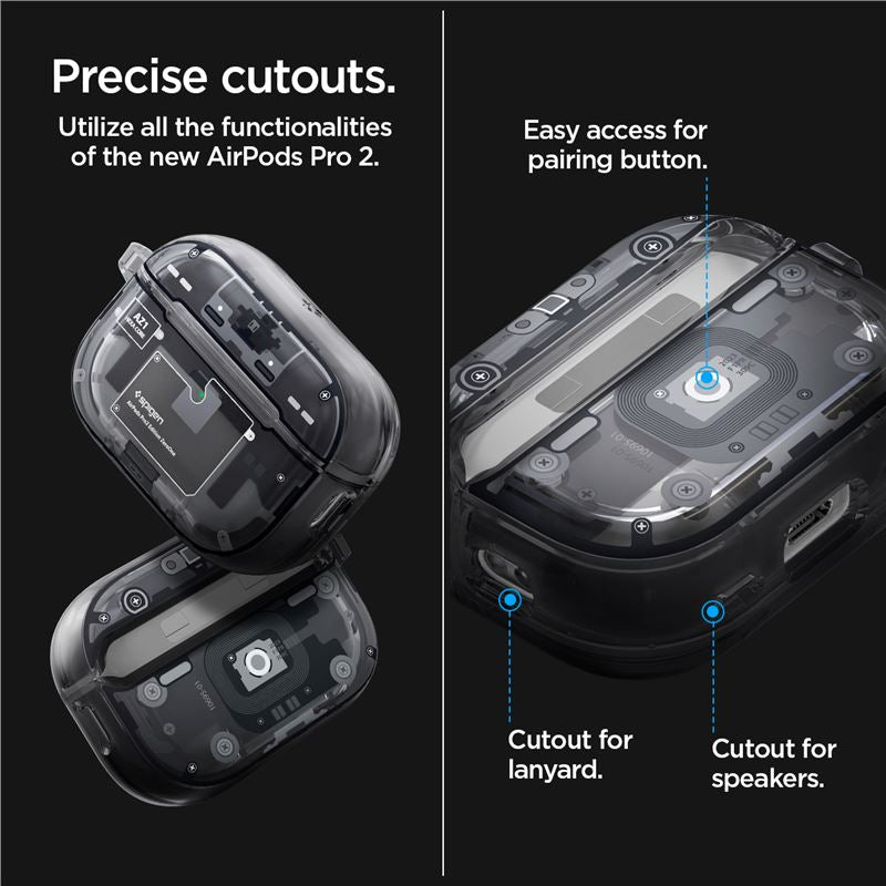 Spigen Ultra Hybrid, zero one - Apple AirPods Pro 2