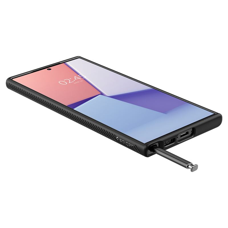 Spigen Liquid Air, čierna - Samsung Galaxy S23 Ultra