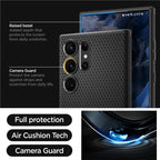 Spigen Liquid Air, čierna - Samsung Galaxy S23 Ultra