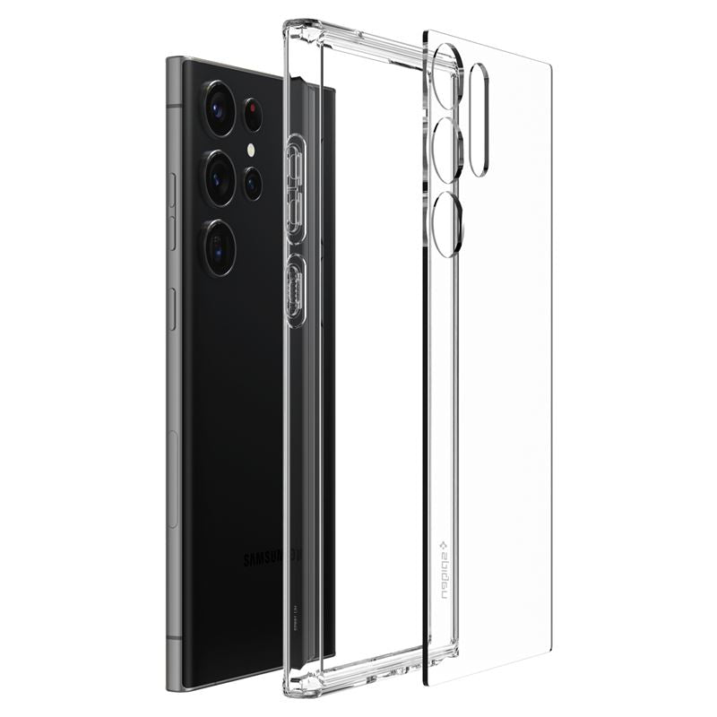 Spigen Ultra Hybrid, číry - Samsung Galaxy S23 Ultra