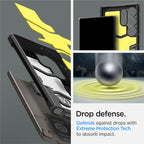 Spigen Tough Armor, gunmetal - Samsung Galaxy S23 Ultra