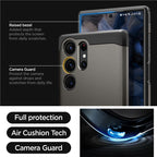 Spigen Tough Armor, gunmetal - Samsung Galaxy S23 Ultra