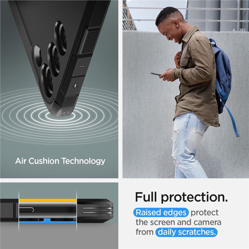 Spigen Tough Armor, čierny - Samsung Galaxy S23+