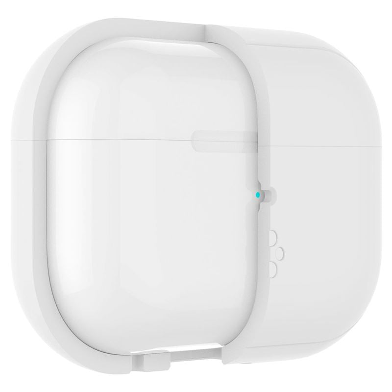 Spigen Case Silicone Fit White + remienok Gray - AirPods Pro (2. generácia)