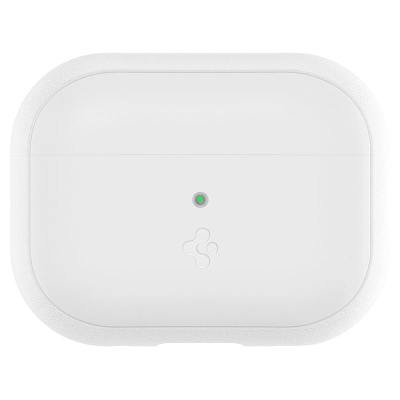 Spigen Case Silicone Fit White + remienok Gray - AirPods Pro (2. generácia)