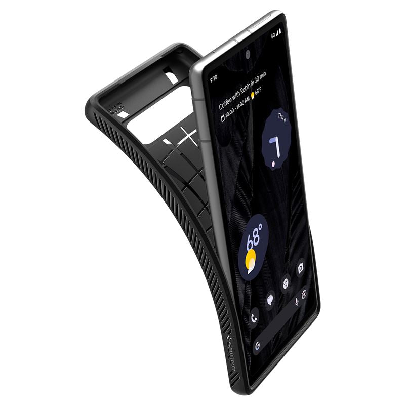 Spigen Liquid Air, black - Google Pixel 7a