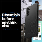 Spigen Liquid Air, čierny - Samsung Galaxy A54 5G