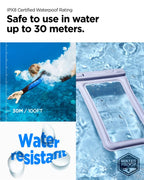 Spigen Aqua Shield Waterproof Floating Case A610 2 Pack, aqua blue