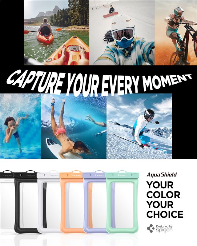 2 pcs of waterproof case included in the package